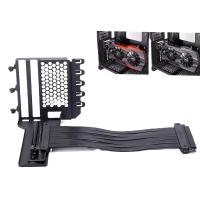 ราคา Phanteks GPU Vertical Mounting Bracket Universal 7 PCI Slots PCI-E X16 3.0 Riser Cable 90° Adapter 220 mm (49501258131)