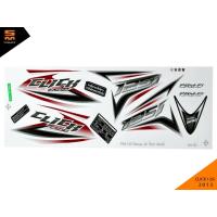 ราคา สติ๊กเกอร์ คลิก 125i click 125i ปี 2013 รุ่น 7 ขาว ดํา (เคลือบเงา) (7809181959)