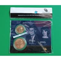 ราคา ชุดเหรียญ United States Kennedy Presidential and First Spouse Medal Set ปี 2015 (24182858515)
