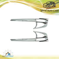 ราคา คิ้วไฟหน้า สี Chrome Lancer Ex Mitsubishi 4 ประตู ปี2010 - 2017 (8416801651)