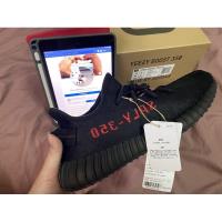 ราคา yeezy350 Bred 9.5 uk (3979362134)