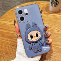 ราคา Soft Case Oppo Reno 14F 14 Pro 5G Casing Labubu Mirror Stand Bracket Premium (47051577981)