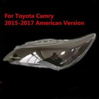 ราคา ไฟหน้าเลนส์ฝาครอบโปร่งใสด้านหน้า Light Case Fit สําหรับ Toyota Camry 2015-2017 รุ่นอเมริกัน (50705650962)