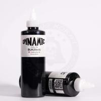 ราคา สีสักแท้ DYNAMIC BLACK สีไดนามิค ขนาด 8 ออนซ์ โลโก้ใหม่ สแกนQR Codeได้ นำเข้าจากUSA (16135745254)