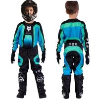 ราคา New Fox Racing Motocross Kids 180 Flora Jersey Set (24038632676)
