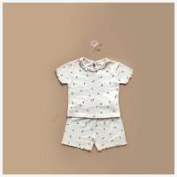 ราคา ชุดสูทเด็ก 2 ชิ้น สีสดใส แบบเสื้อและกางเกง สไตล์เกาหลี เหมาะสำหรับฤดูร้อน (54155888414)