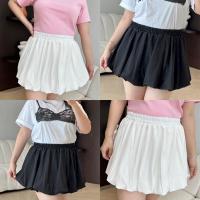 ราคา Short Balloon Skirt กระโปรงสั้นทรงบอลลูน กระโปรงบอลลูนสาวอวบ (25834239326)