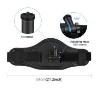 ราคา localcamera-TH ไม้เซลฟี่ Cousopo สำหรับกล้องแอคชั่น 11 สายรัดเอว + ตัวเปลี่ยนปรับได้ (42225525181)