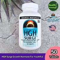 ราคา <Source Naturals> HGH Surge Growth Hormone For YouthFul 50 Tablets โกรทฮอร์โมน (51755378430)