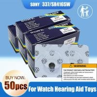 ราคา 50PCS Sony 337 SR416SW LR416 SR416 1.55V Silver Oxide Watch Battery Single Grain Packing For Toys LED Remote Button Coin (16684859442)