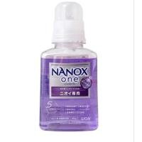 ราคา ซักผ้า Lion Nanox one less odors สีม่วง กำจัดกลิ่น, 13.4 oz (380 g) (24878562601)