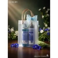 ราคา แชมพูอัญชันผสมว่านหางจระเข้ และครีมนวดผมอัญชันโฮมเมด (ใส่ถุงของขวัญผูกโบว์)ขนาด 300 และ 500 มล. (42876654172)