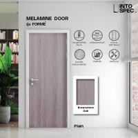 ราคา ประตูเมลามีนเซาะร่อง สี Brownstone Oak (43428874474)
