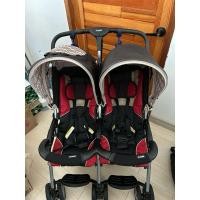 ราคา พร้อมส่ง‼️ส่งฟรี‼️ รถเข็นแฝด พี่น้อง Combi รุ่น Twin Sport2 แนะนำสภาพสวย95%รับน้ำหนักได้ 18kg ต่อที่นั่ง (25578989956)