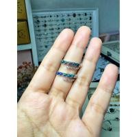 ราคา แหวนงูแบล็คโอปอล (Black Opal) ตัวเรือนโรเดียม (53203001039)