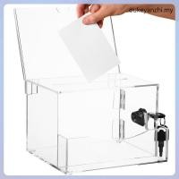 ราคา กล่องบริจาคอะคริลิกโปร่งใสล็อคพร้อมช่องช่องช่องช่องเจาะสาธารณะและข้อเสนอแนะความจุขนาดใหญ่ ตกลง (41228135991)