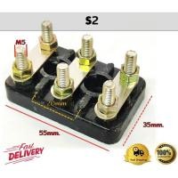 ราคา เทอร์มินอลมอเตอร์ S2 (35 มิล x 55 มิล) Terminal มอเตอร์อุตสาหกรรม สะพานไฟในมอเตอร์ (28054646975)