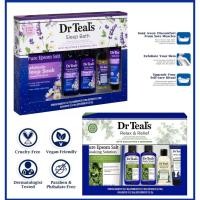 ราคา ของแท้ กิ๊ฟเซ็ท Dr Teal's Melatonin 5-Piece Bath Gift Set - Give the Gift of Better Sleep/Give the Gift of Relaxation (17492660005)