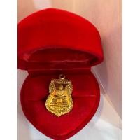 ราคา No694 เหรียญเสมาเล็ก หลวงพ่อโสธร ที่ระลึกในการสร้างพระอุโบสถ ปี2534 กะไหล่ทอง (24427478550)