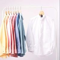 ราคา เสื้อเชิ้ต สีขาว ผ้า oxford แท้ (561836631)