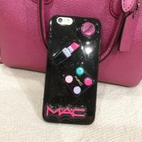 ราคา จัดส่งทันที เคส ไอโฟน6 6s สีดำ ลาย MAC หนาเงา นิ่ม ทำจากTPU นิ่ม กากเพชร สีดำ (494614983)