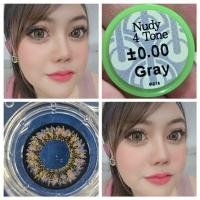 ราคา คอนแทคเลนส์ รุ่น Nudy 4 Tone มีสีเทา/ตาล/เขียว Gray/Brown/Green มีค่าสายตาปกติ (0.00)เปลี่ยนแทนทุกเดือน (29007477321)