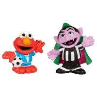 ราคา Sesame Street Count Von Count & Elmo ของแท้ นำเข้าจากอเมริกา (1599844169)