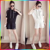 ราคา ขายเท ลดล้างสต็อค สินค้าใกล้หมดแล้ว เสื้อฮู้ด+กางเกง ⚡️ ชุดเซท ได้2ชิ้น แนวสปอร์ต กางเกงมีกระเป๋า เสื้อ+กางเกง6 (4064773503)