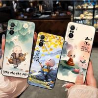 ราคา เคส Xiaomi Redmi K40 / K40 PRO / K40 GAMING / POCO F3 การประดิษฐ์ตัวอักษรของสันติภาพสันติภาพของจิตใจแหวน (44011111727)