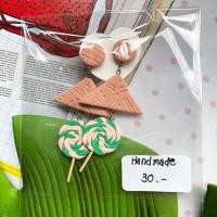 ราคา ต่างหูดินเบาญี่ปุ่น งานปั้นมือ ไม่หนัก เกร่ๆ มีคู่เดียวบนโลก (4927571050)
