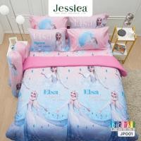 ราคา JESSICA Digital Print ชุดผ้าปูที่นอน โฟรเซ่น Frozen JP001 สีชมพู #เจ้าหญิง เอลซ่า อันนา Elza Anna (23034024336)