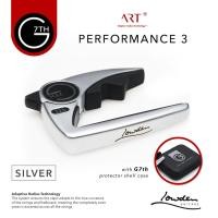 ราคา Lowden x G7th Performance 3 ART Capo Silver With Zip Case คาโป้ คาโป้กีตาร์ (16090726521)