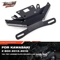 ราคา Registration Plate Holder Tidy Tail LED Signal Light Bracket For KAWASAKI Z800 Z 800 2013 2014 2015 (56601732058)