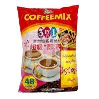 ราคา กาแฟพม่า กาแฟ coffeemix กาแฟซุปเปอร์พม่า 3 in 1 กาแฟพม่าพร้อมชง สำเร็จรูป 1แพ็ค 48ซอง กาแฟสำเร็จรูป กาแฟพร้อมชง กาแฟ (16450364718)