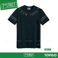 ราคา 7th Street เสื้อยืดสกรีนลาย รุ่น New York Star (กรมเข้ม_ ดำ) RZS006 ของแท้ (71699831)