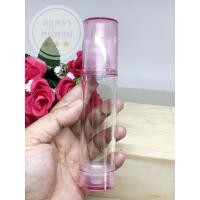 ราคา ขวดปั้มสูญญากาศ 50 ml. สีชมพู ใส หัวปั้มทรงกลม (6821563926)