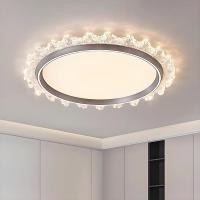 ราคา จงซาน ฟูลสเปกตรัม led โคมไฟเพดานห้องนั่งเล่น โคมไฟหลักทรงกลมบางเฉียบสไตล์โมเดิร์นมินิมอลสำหรับตกแต่งบ้าน โคมไฟห้องนอนคร (25945622427)