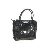 ราคา กระเป๋าทรง longchamp สีดำหนังแก้ว ขนาด12” (568823637)