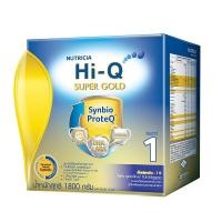 ราคา ว๊าว ไฮคิว ซูเปอร์โกลด์ ซินไบโอโพรเทก ผลิตภัณฑ์นมผง 1800 กรัม Hi-Q Step 1 Super Gold Synbio ProteQ Plain 1800 g (9313623884)