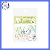 ราคา Sanrio Characters [Flake Stickers] Initial Flake Stickers, 6 Pieces / Mix N, Sanrio (40562074441)