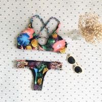 ราคา ชุดว่ายน้ำ ทูพีชลายสัปปะรด (7577756855)