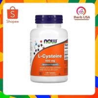 ราคา NOW Foods, L-Cysteine, 500 mg, 100 Tablets (26502923209)