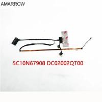 ราคา สายเคเบิลหน้าจอแล็ปท็อป LCD LCD LCD สําหรับ LENOVO Yoga 720 720-15IKB 720-15ISK 80X7 30pin 5C10N67908 DC02002QT00 (24119674873)