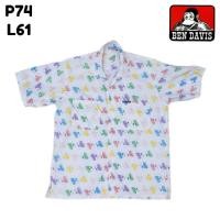 ราคา Kemeja Ben Davis Fullprint California Black Label Shirt (22047077748)