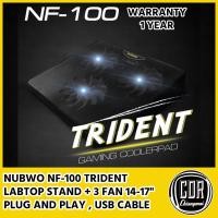 ราคา Nubwo พัดลมรองโน๊ตบุ๊ค Cooler pad NF-100 TRIDENT พัดลมรองโน๊ตบุ๊ค ระบายความร้อนโน๊ตบุ๊ค (รับประกัน 1 ปี BY GMS) (13448485626)