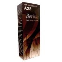 ราคา Berina เบอริน่า ครีมย้อมผม A28 สีช็อกโกแลตเข้ม (875080895)