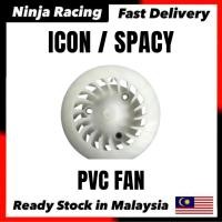 ราคา ICON SPACY พัดลม PVC KIPAS COOLING FAN OE SPARE PART 19510-KVY-900 ICON 110 SPACY 110 ICON110 SPACY110 (40873190196)