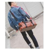 ราคา LEATHER CONCEPT LEATHER Travel Bag - กระเป๋าสะพายข้างผู้ชาย ETONWEAG (58053096219)
