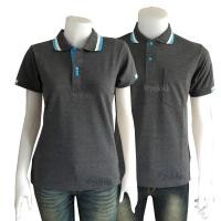 ราคา เสื้อโปโล เทาท๊อปดำคอคลีปสีครีมฟ้าอ่อน (6118260878)