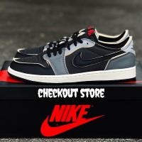 ราคา Nike Air Jordan 1 Low OG EX “Black Smoke Grey” [แท้%] (16984070239)